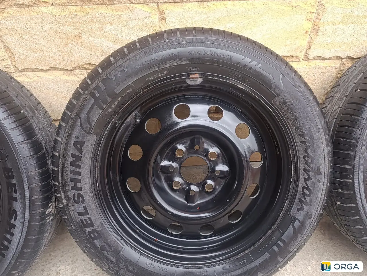 Летние колёса в сборе Белшина 185/60/R14 с дисками, идеальное состояние