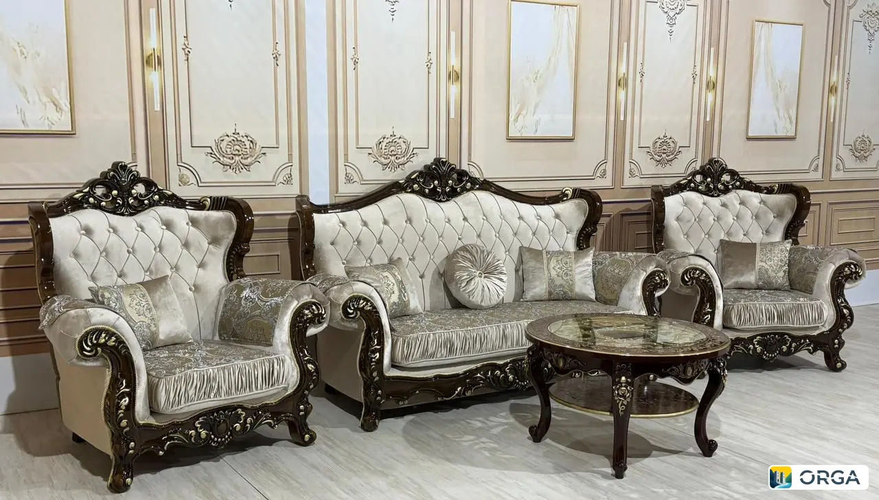 Диван Фараон раскладной с двумя креслами, 80.000 тг