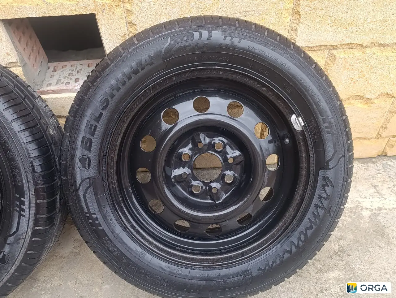 Летние колёса в сборе Белшина 185/60/R14 с дисками, идеальное состояние
