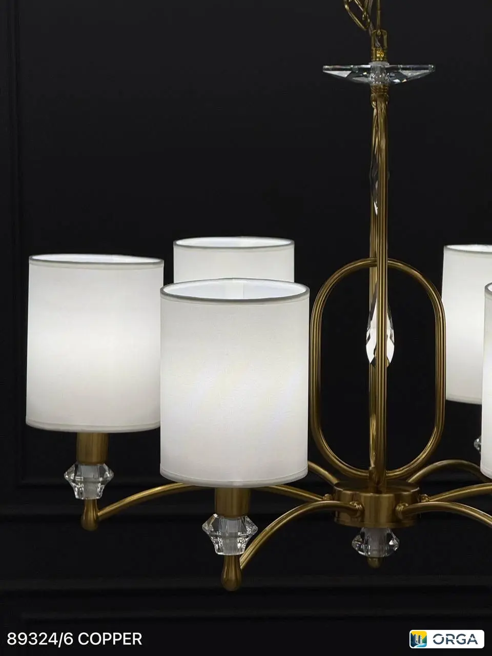 Люстра COPPER 89324/6, диаметр 64 см, высота 46 см, 6 ламп Е14