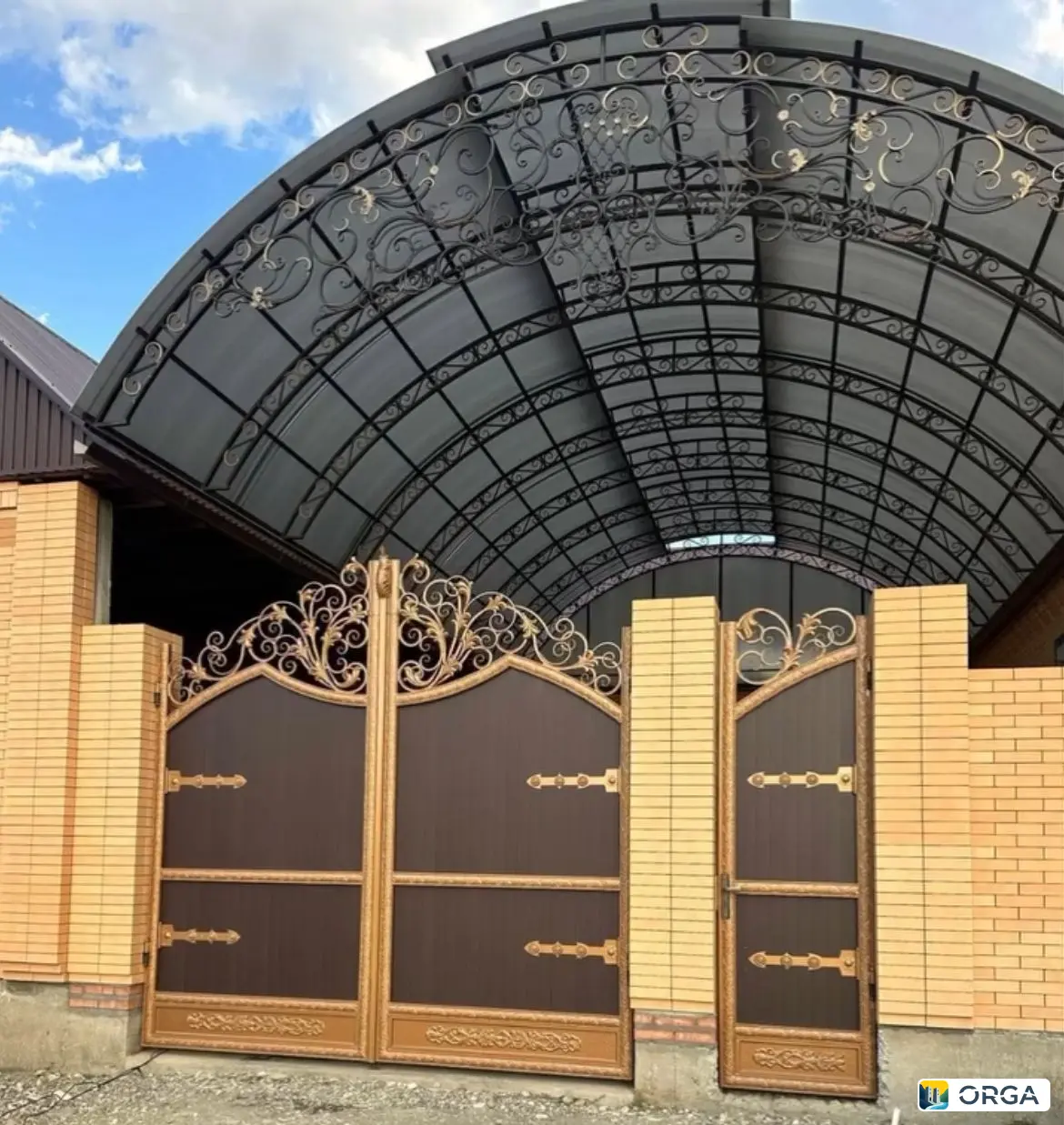 Ворота, навесы, козырьки на заказ