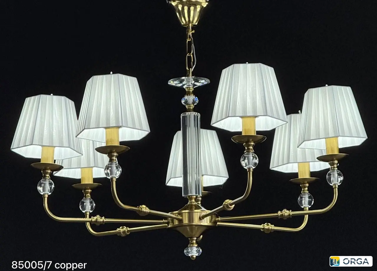 Люстра 85005 7 copper