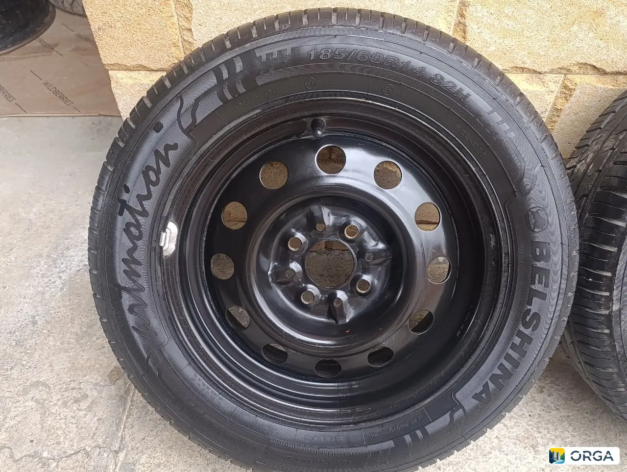 Летние колёса в сборе Белшина 185/60/R14 с дисками, идеальное состояние
