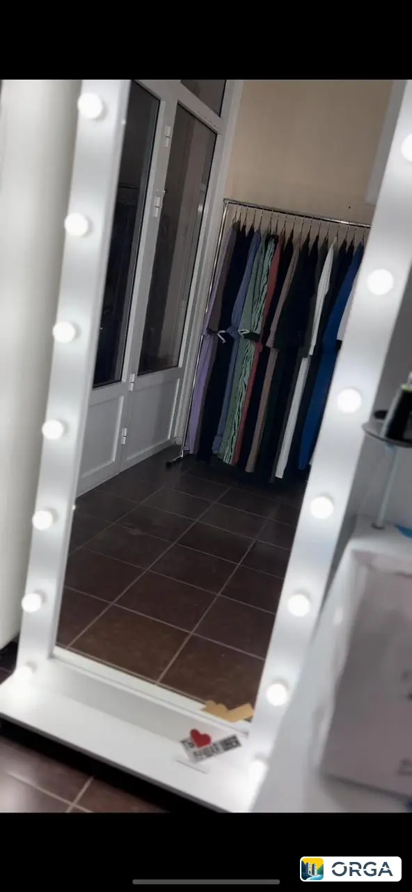 Гримерное зеркало напольное, размер 190/80