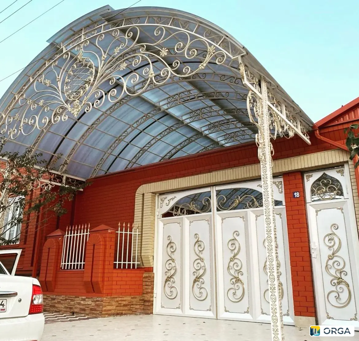 Ворота, навесы, козырьки на заказ с бесплатными замерами, доставкой и установкой