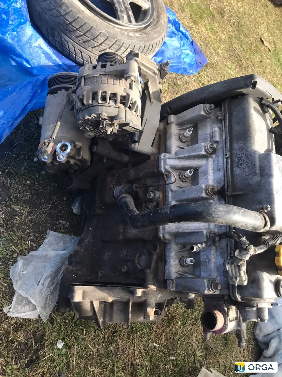 Двигатель Лада Гранта 2013 г., капитальный ремонт, без навесного, после ДТП, Ингушетия