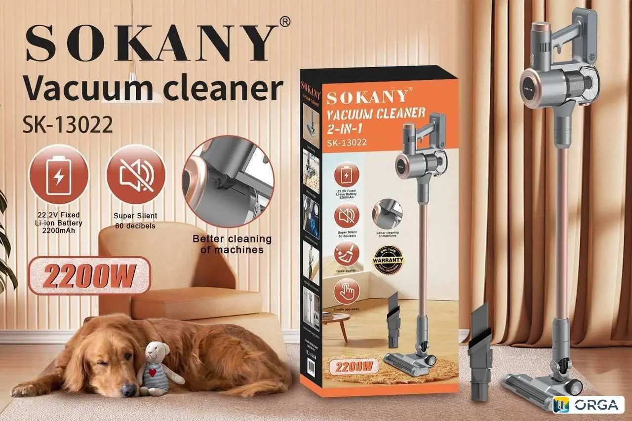 Пылесос SOKANY SK-13022 беспроводной 2000 Вт