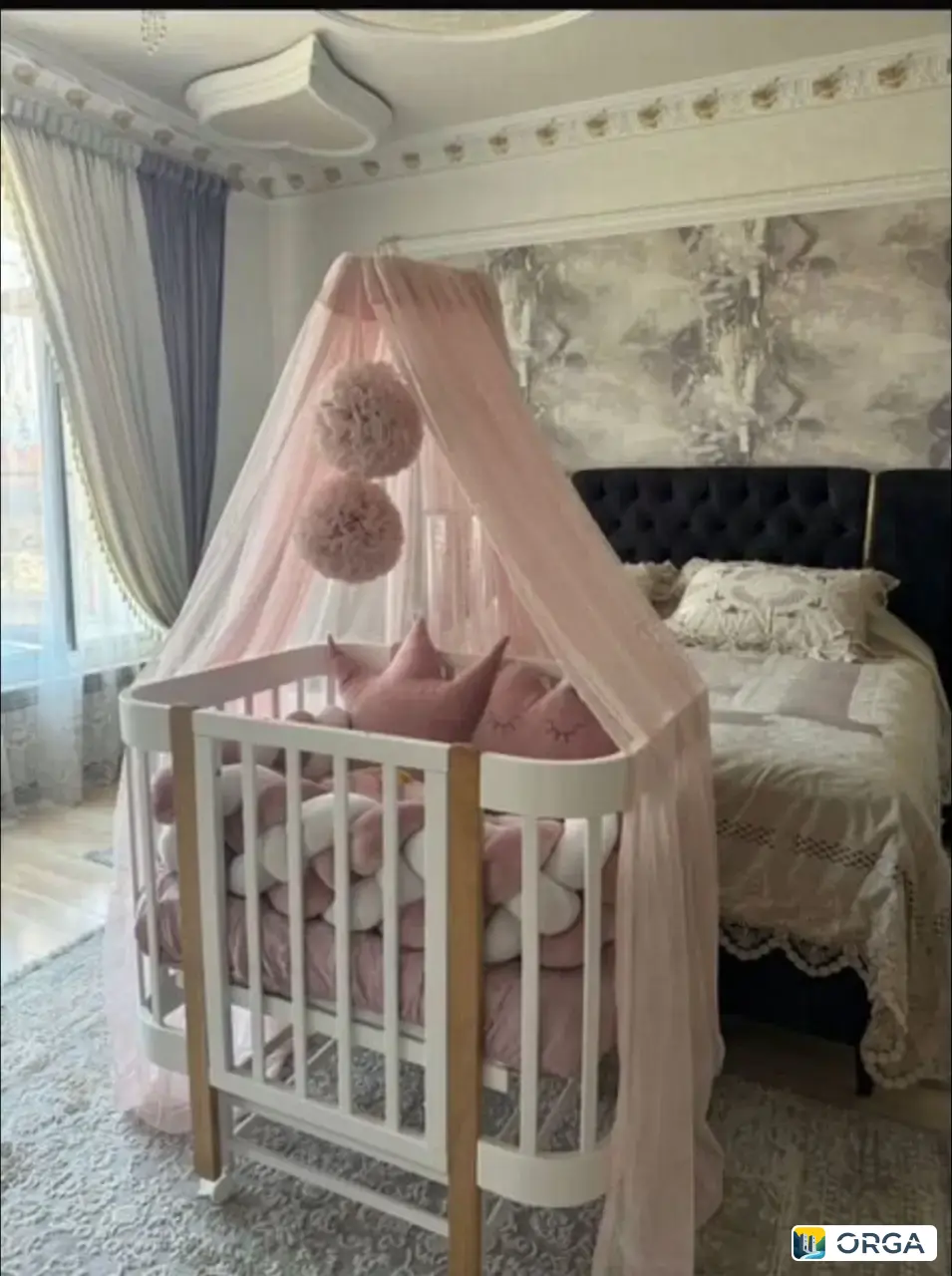 кроватка+постель