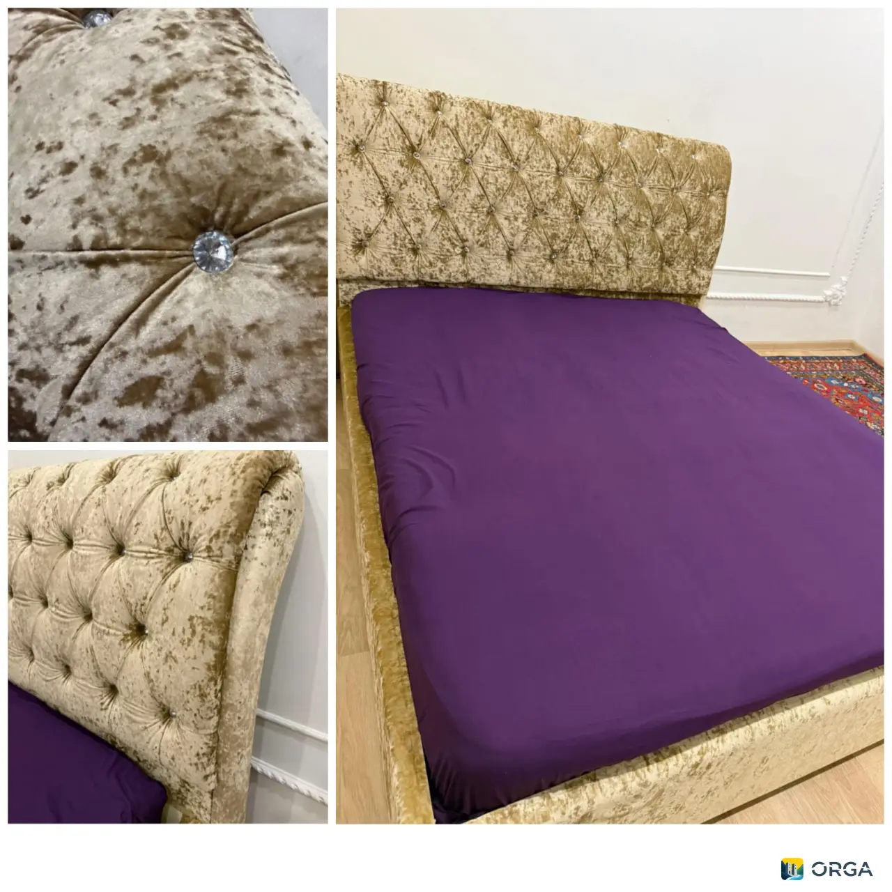 Кровать с подъемным механизмом и матрасом