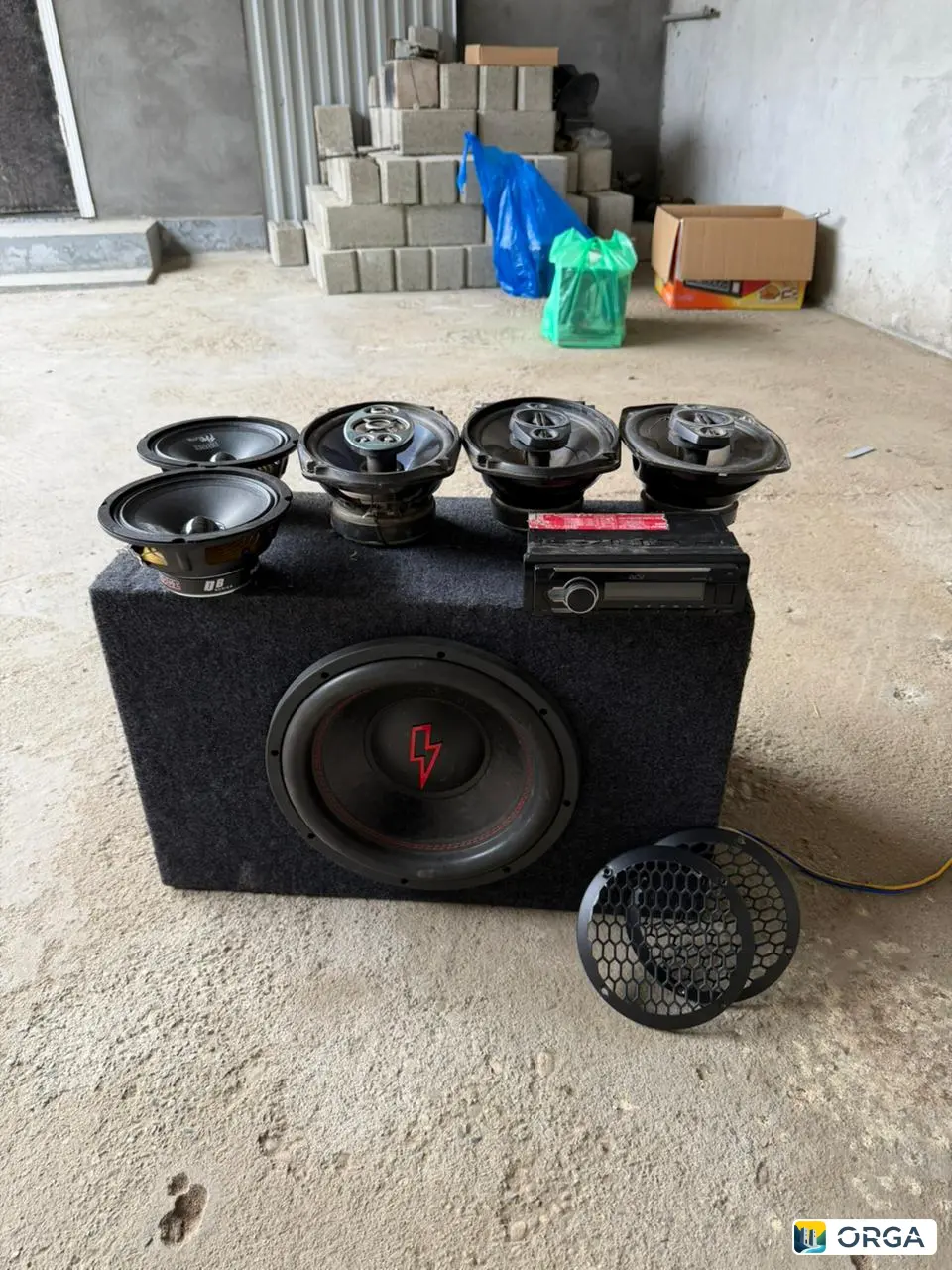 Акустика для авто сабвуфер усилитель колонки