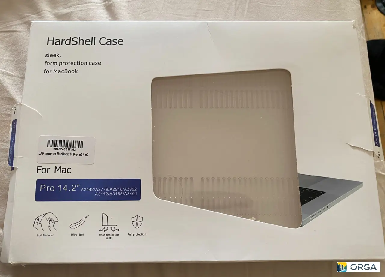 Прозрачный чехол для MacBook 14 Pro, новый