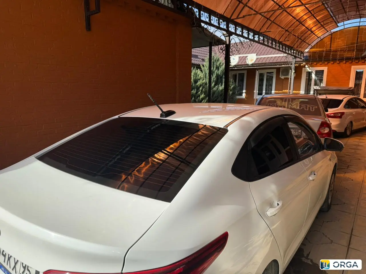 Затемнение и тонировка стекол авто: перед 70, зад 03, задний полусфера, перед 35