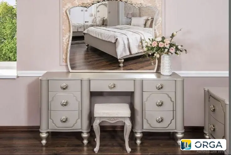 Спальный гарнитур «Лали» 5дв, цвет серый, производство Ставрополь, фабрика ЭРА