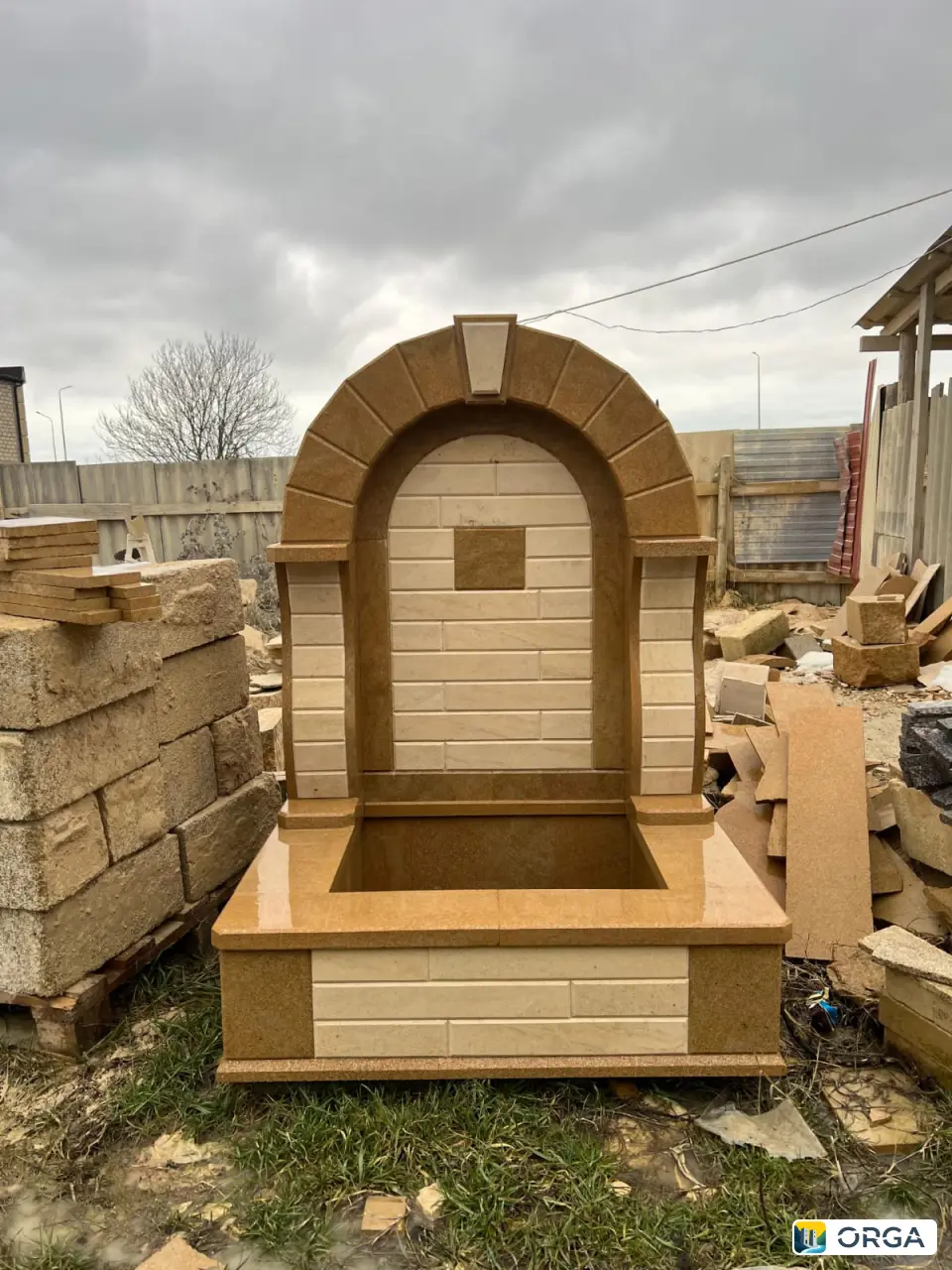 Облицовка фасадов с природным камнем