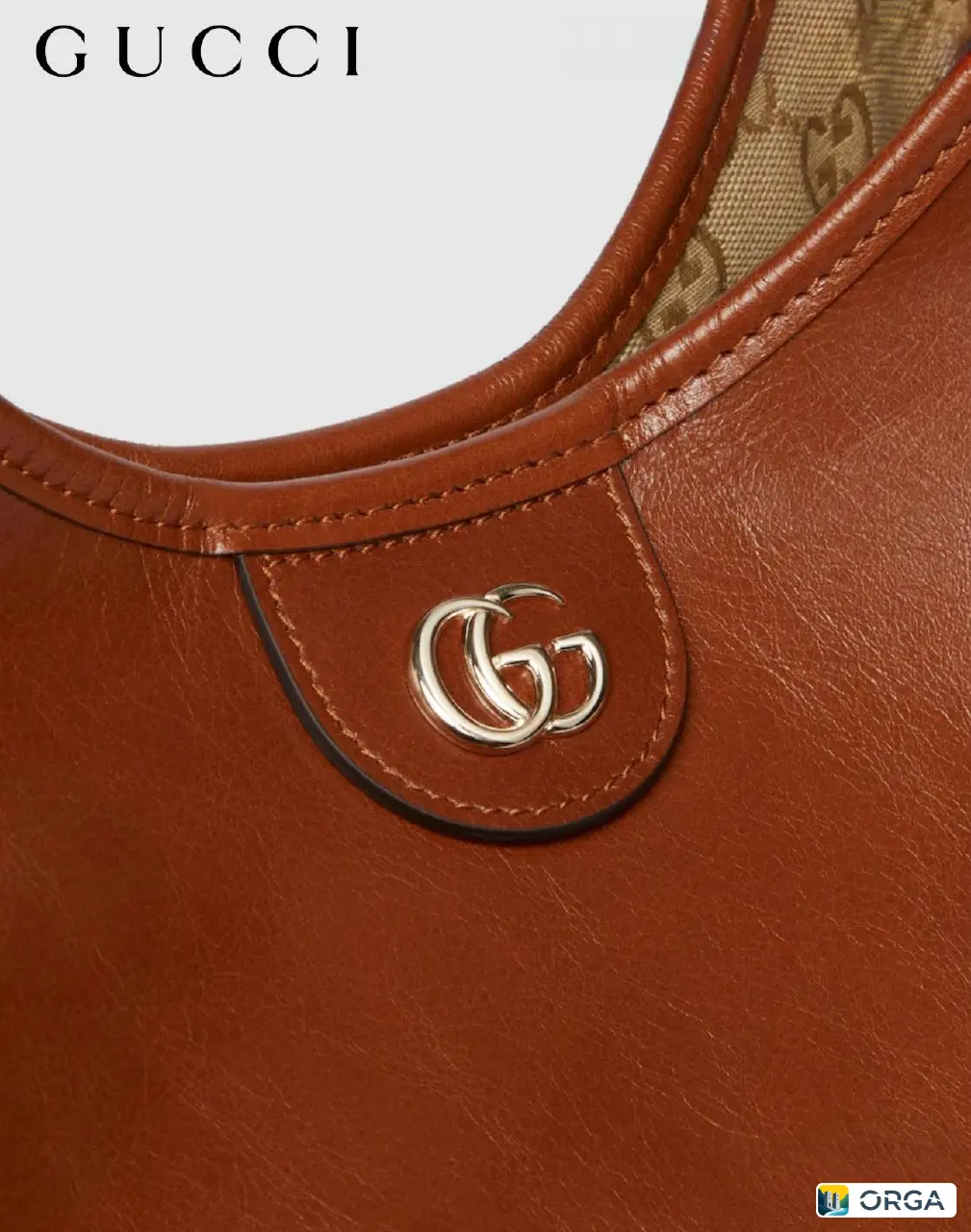 Шоппер Gucci из натуральной кожи с кошельком, новинка