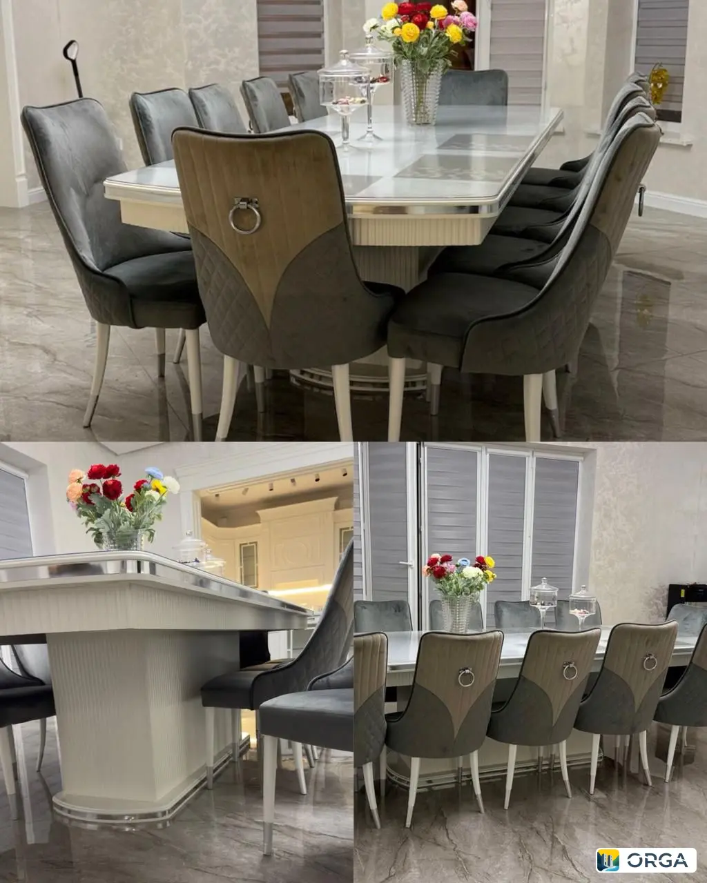 Продается стол и стулья (12 стульев) в отличном состоянии