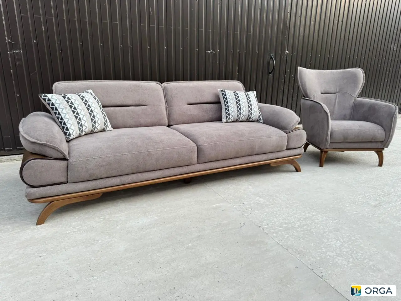 Комплект Аниса: диван и кресла, ширина 2.40 м, цена 115000 руб