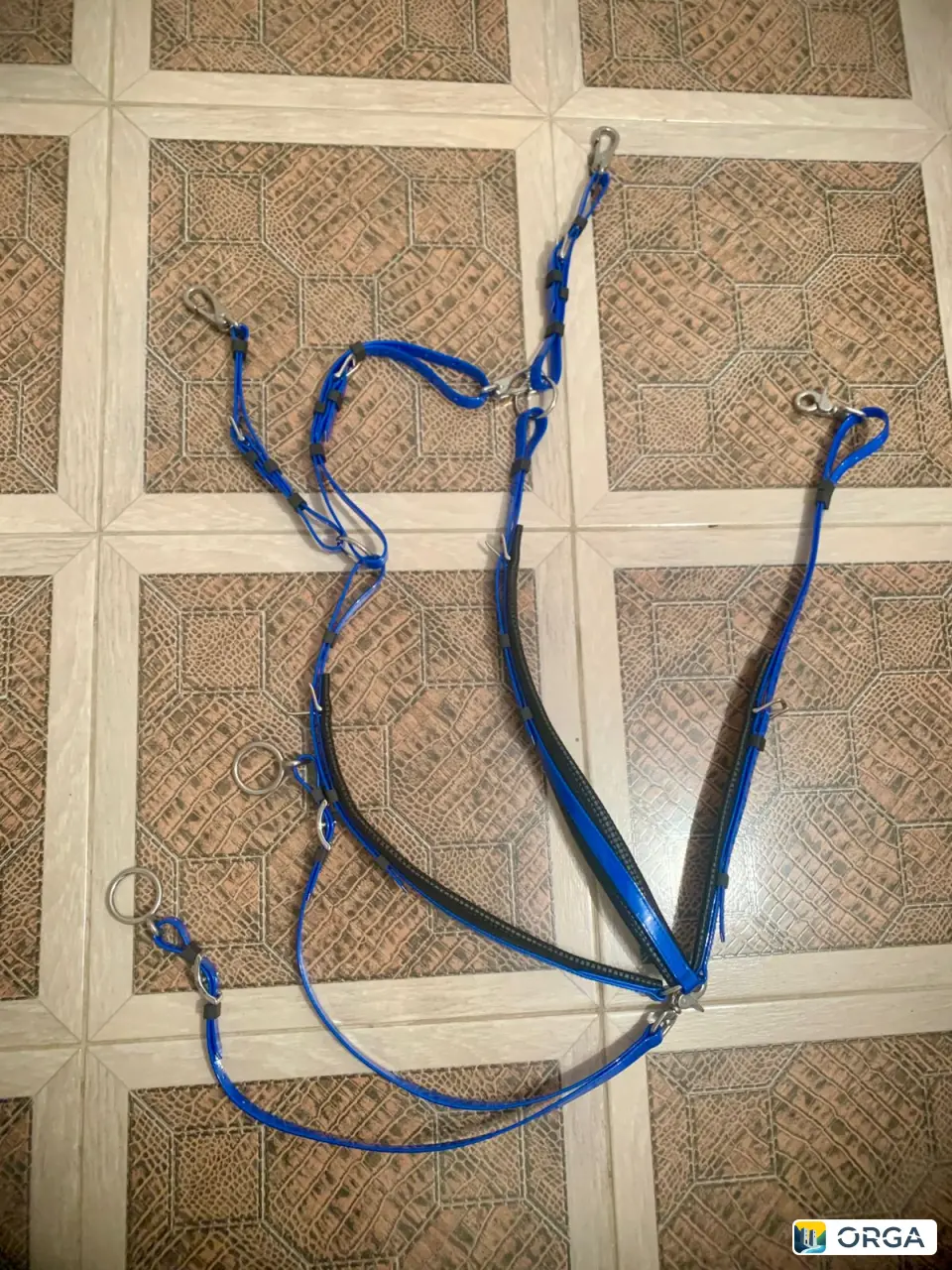 Мартингал нагрудник Гелевая для лошадей