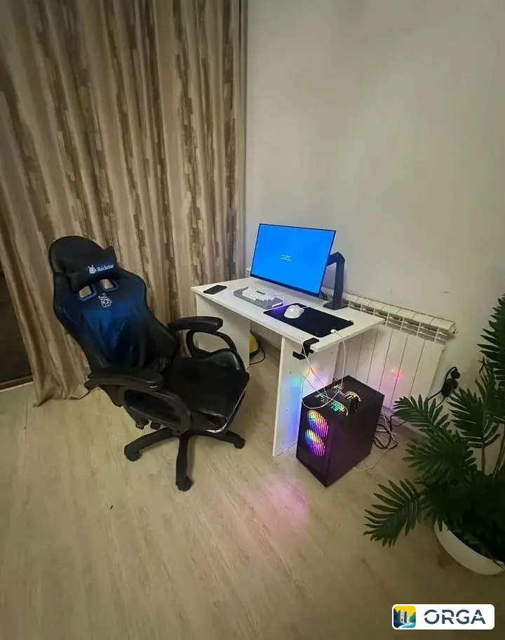 Игровой компьютер с Radeon RX 8GB, Xeon, 16 ГБ DDR4, SSD M2 128 ГБ, HDD 500 ГБ