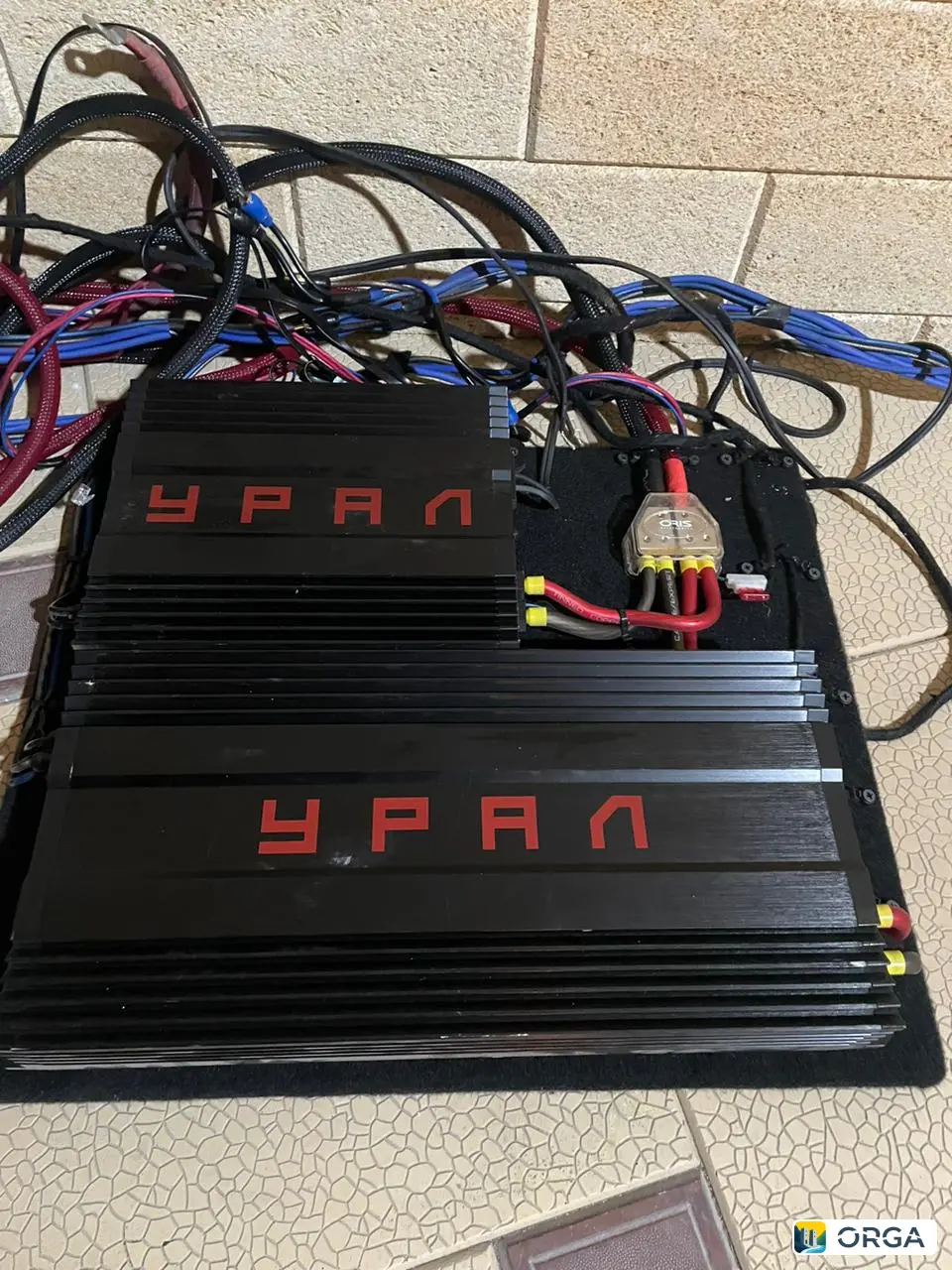 Магнитофон Кенвод 6-канальный, усилитель, моноблок, сабвуфер, проводка