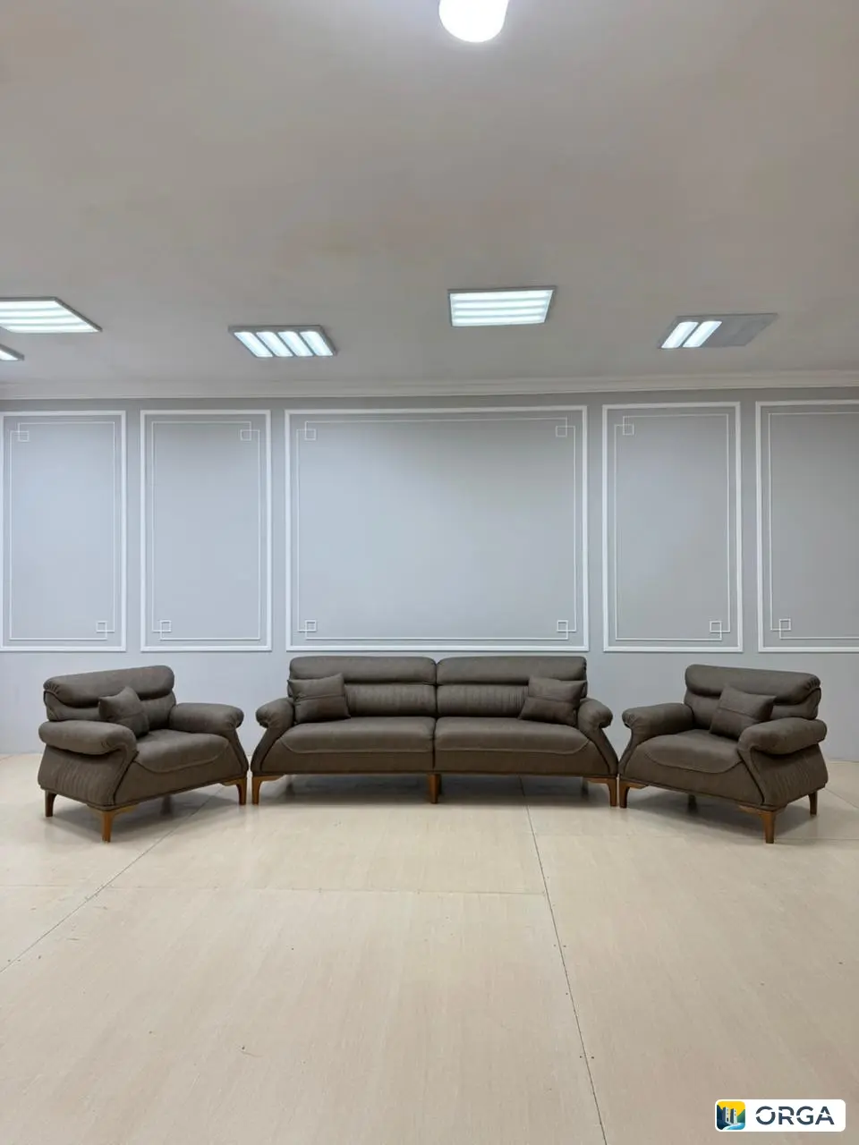 Диван Минара 240 см, откидной механизм, спальное место 190x90 см