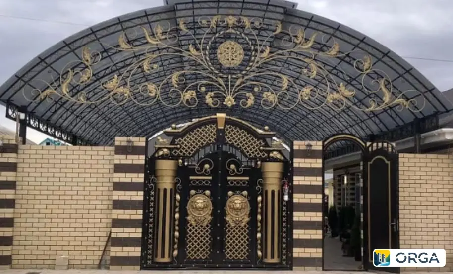 Кованые ворота