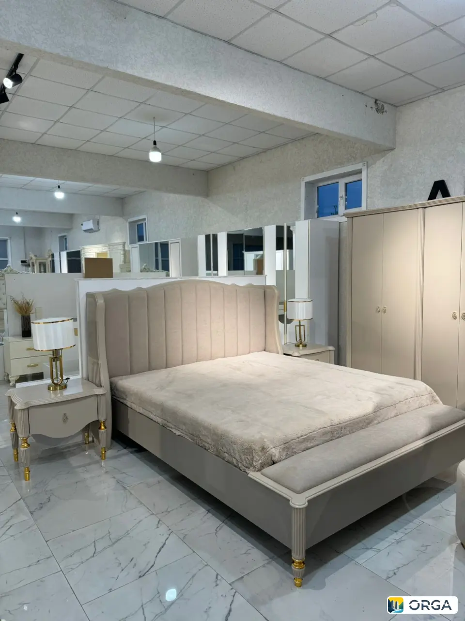 Спальный гарнитур «Милена» 6дв, цвет Мокко, производство Fortuna Home