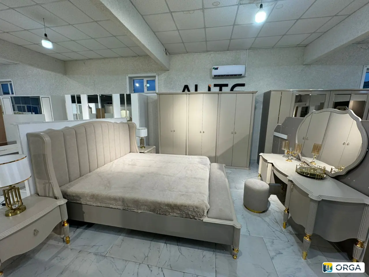 Спальный гарнитур «Милена» 6дв, цвет Мокко, производство Fortuna Home