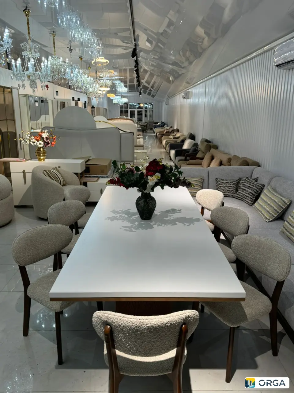 Стол «Мадрид» и стулья «АДЕЛЬ» — обеденные столы 200-280 см