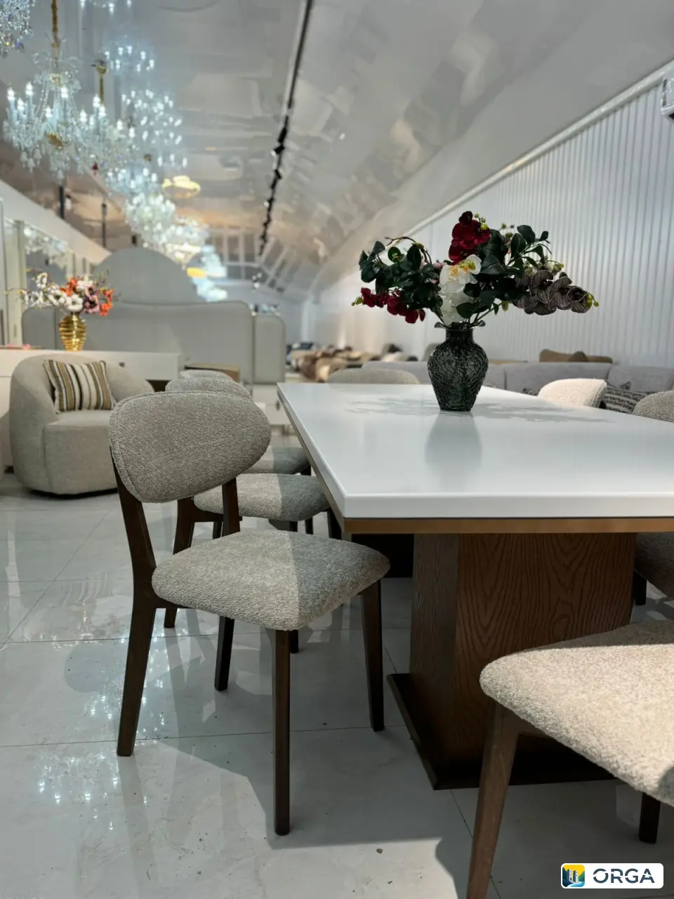 Стол «Мадрид» и стулья «АДЕЛЬ» — обеденные столы 200-280 см