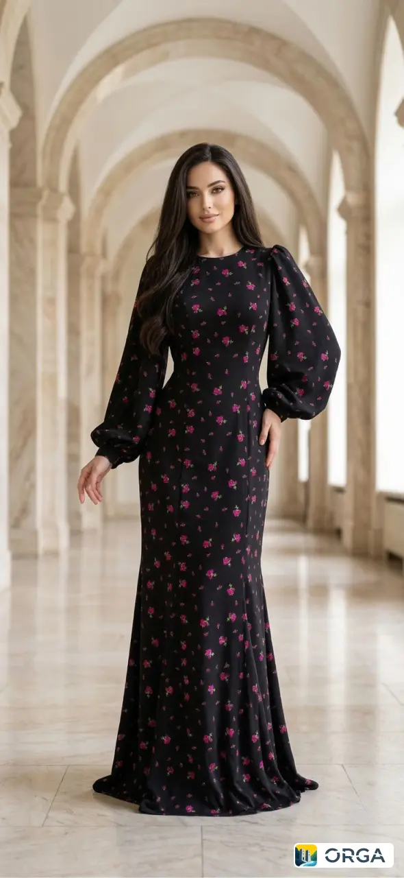 Платья годе в шикарной посадке и цветах