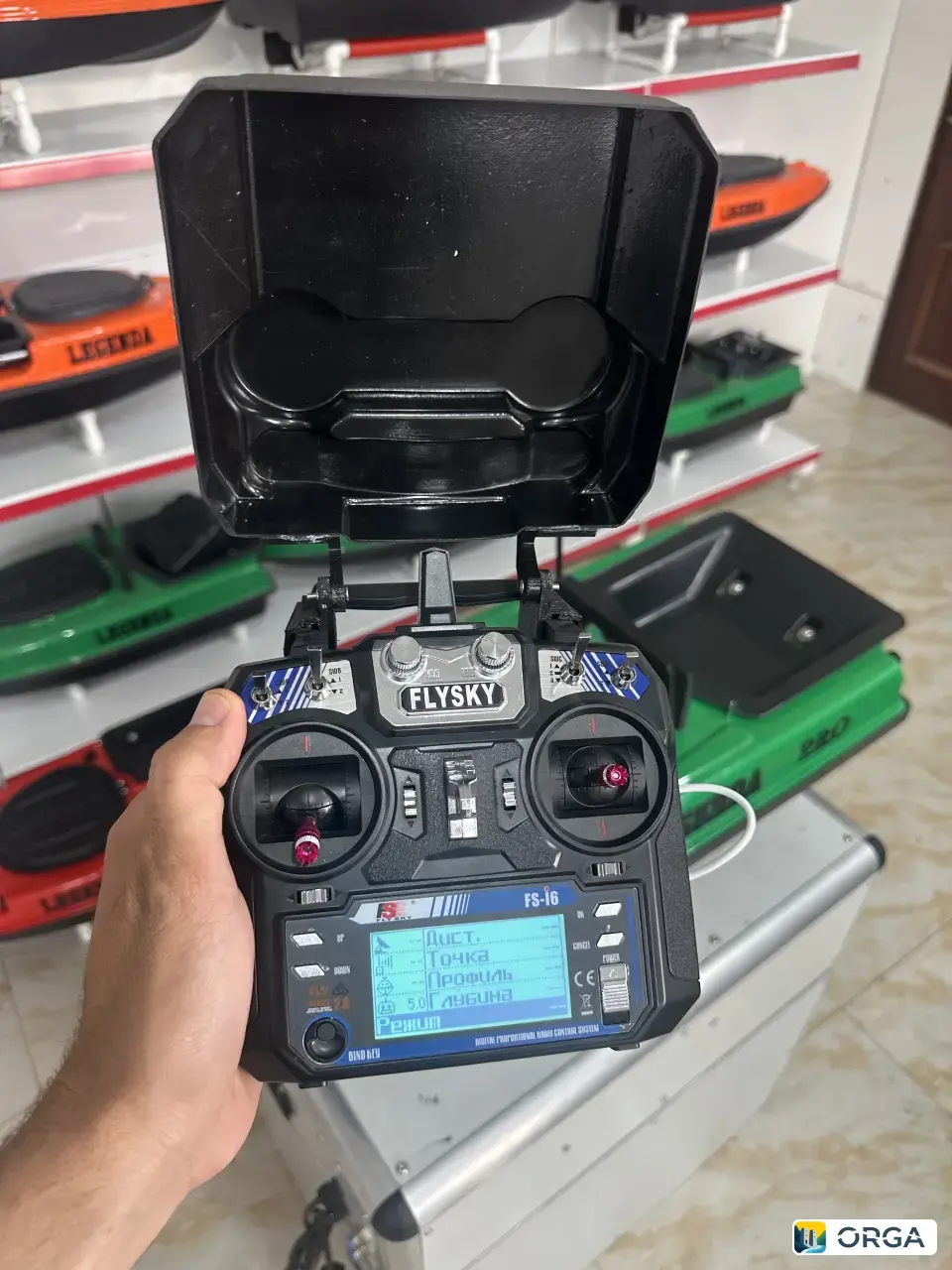 Прикормочный кораблик LEGENDA GROZNY