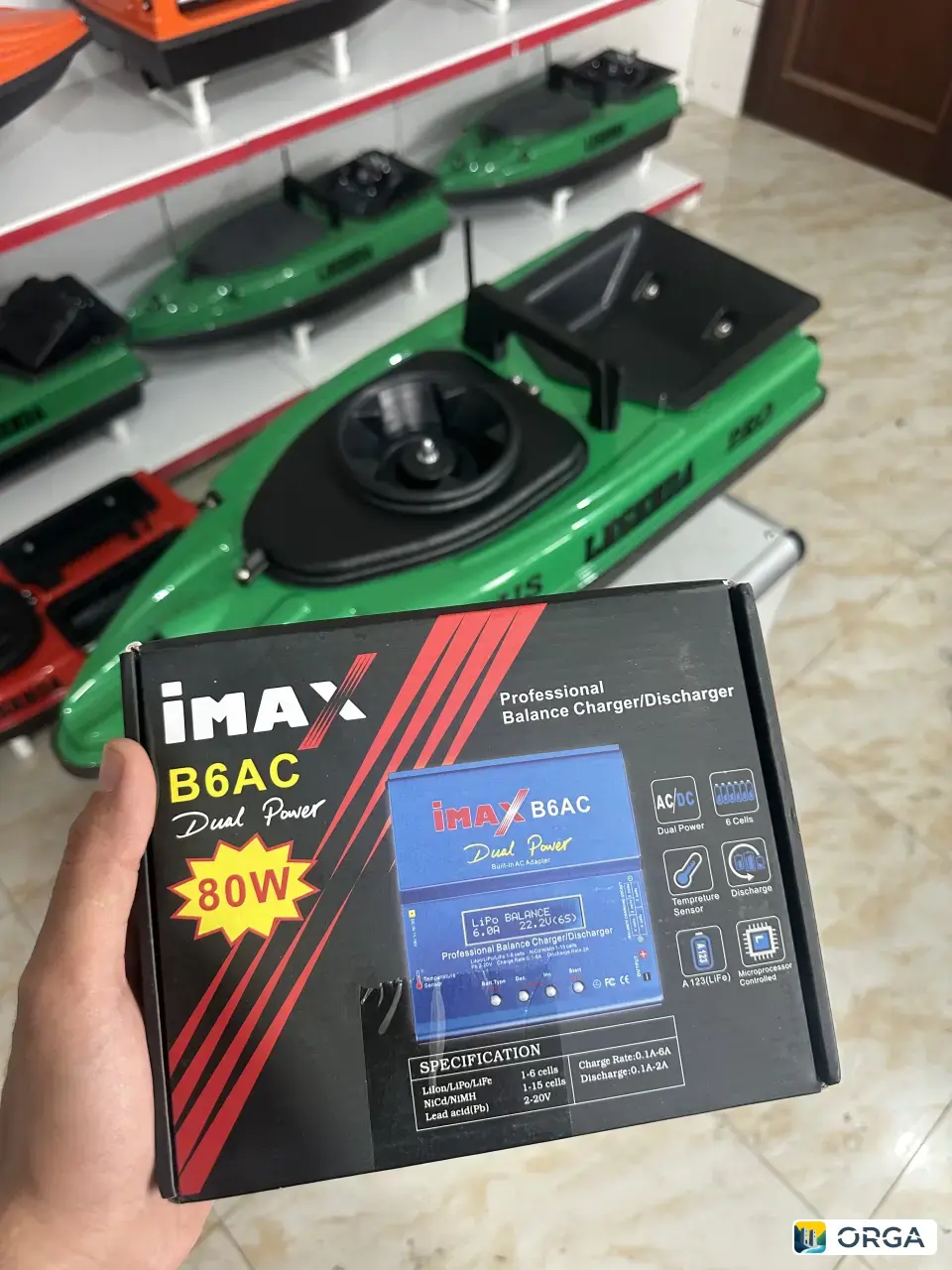 Прикормочный кораблик LEGENDA GROZNY