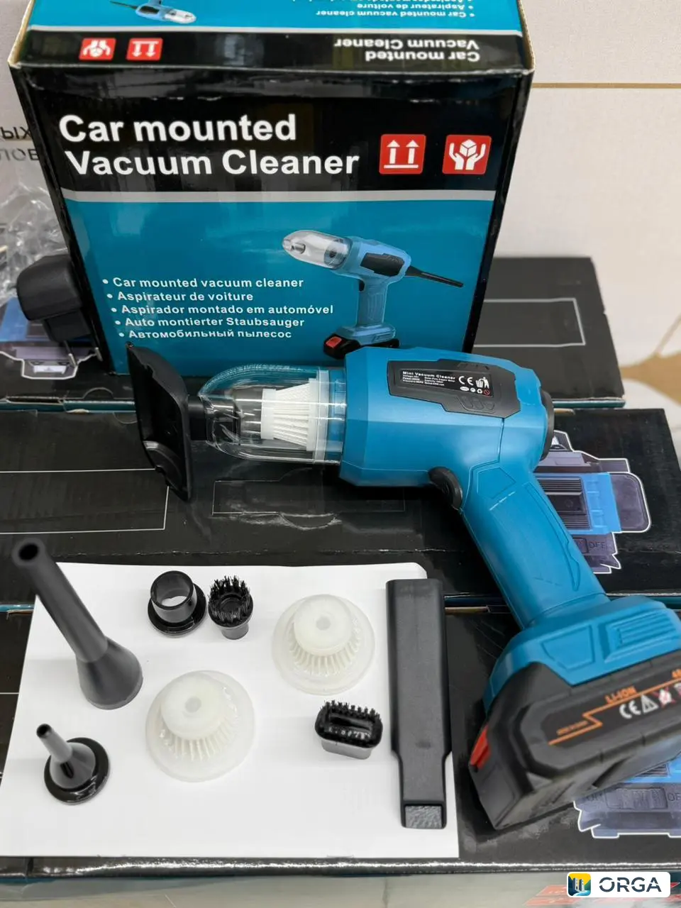 Автомобильный пылесос + Воздуходувка