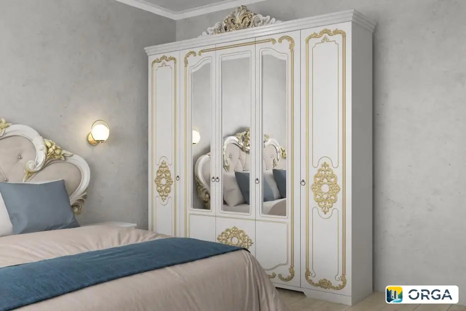 Спальня «Александрия», 5‑дверный комплект шкафов