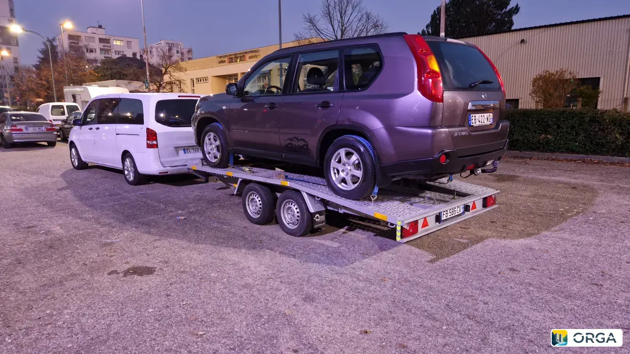 автовоз прицеп