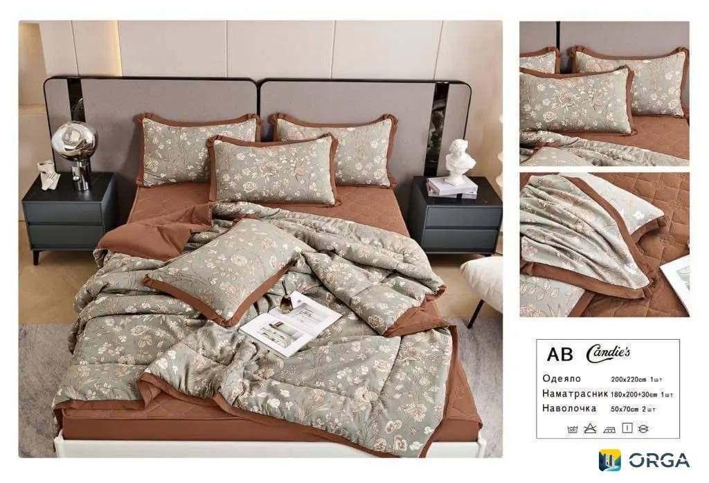 Набор постельного белья с одеялом и наматрас