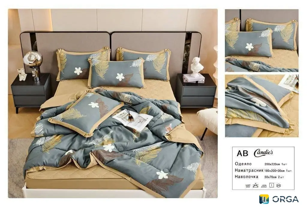 Набор постельного белья с одеялом и наматрас