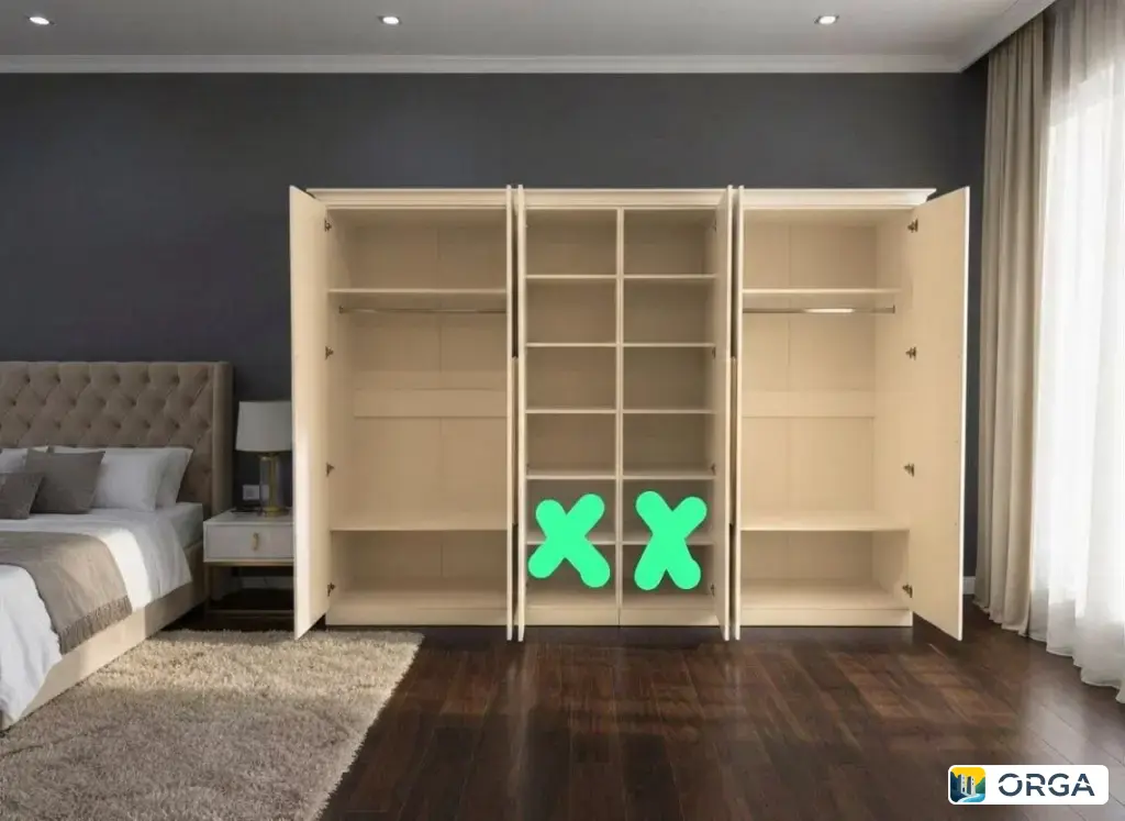 Шкаф Бостон 6-дв