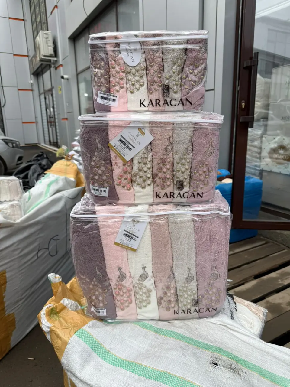 Полотенца KARACAN 18 штук